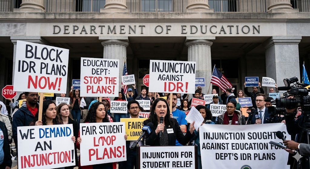 education department idr plans injunction​