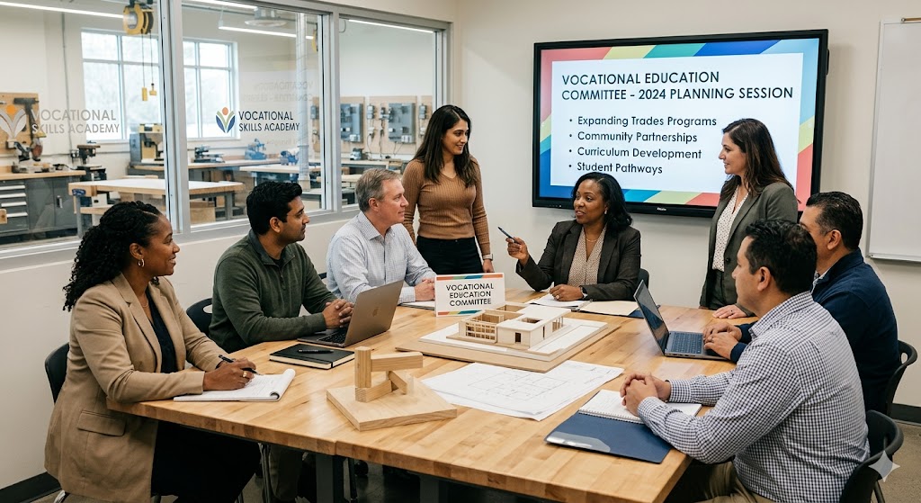 Modern Strategies of Vocational Education Committee for Career Growth